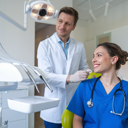 dentiste-patient-fauteuil-cabinet-moderne