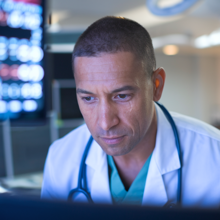 medecin-dos-tableau-numerique-donnees