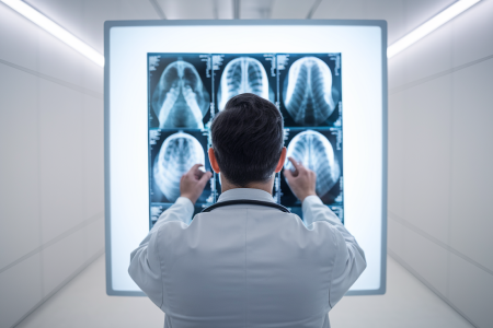 radiographies-medecin-flou-salle-moderne