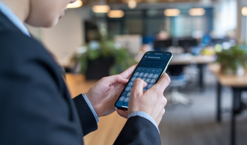 personne-smartphone-bureau-moderne