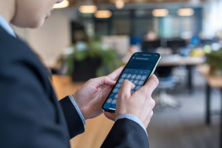 personne-smartphone-bureau-moderne