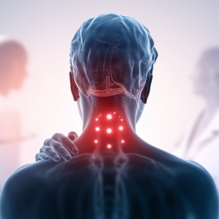 silhouette-dos-douleur-points-rouges