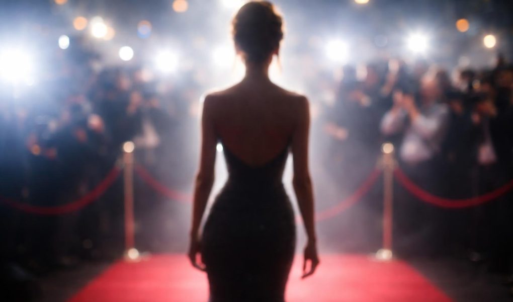 silhouette-celebrite-tapis-rouge-projecteurs