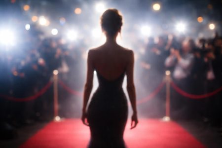 silhouette-celebrite-tapis-rouge-projecteurs