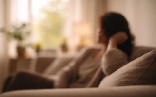 silhouette-floue-canape-lumiere-douce