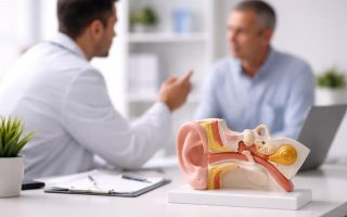 medecin-blouse-modele-oreille-patient