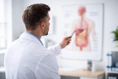 medecin-blouse-blanche-cabinet-anatomie