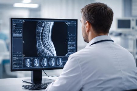 professionnel-sante-ecran-colonne-vertebrale