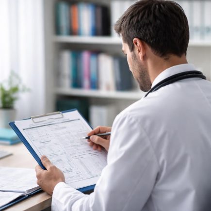 professionnel-sante-dossiers-bureau-etageres